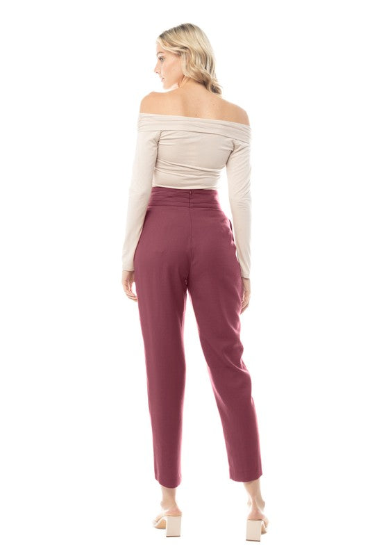 Waist Detail Trousers