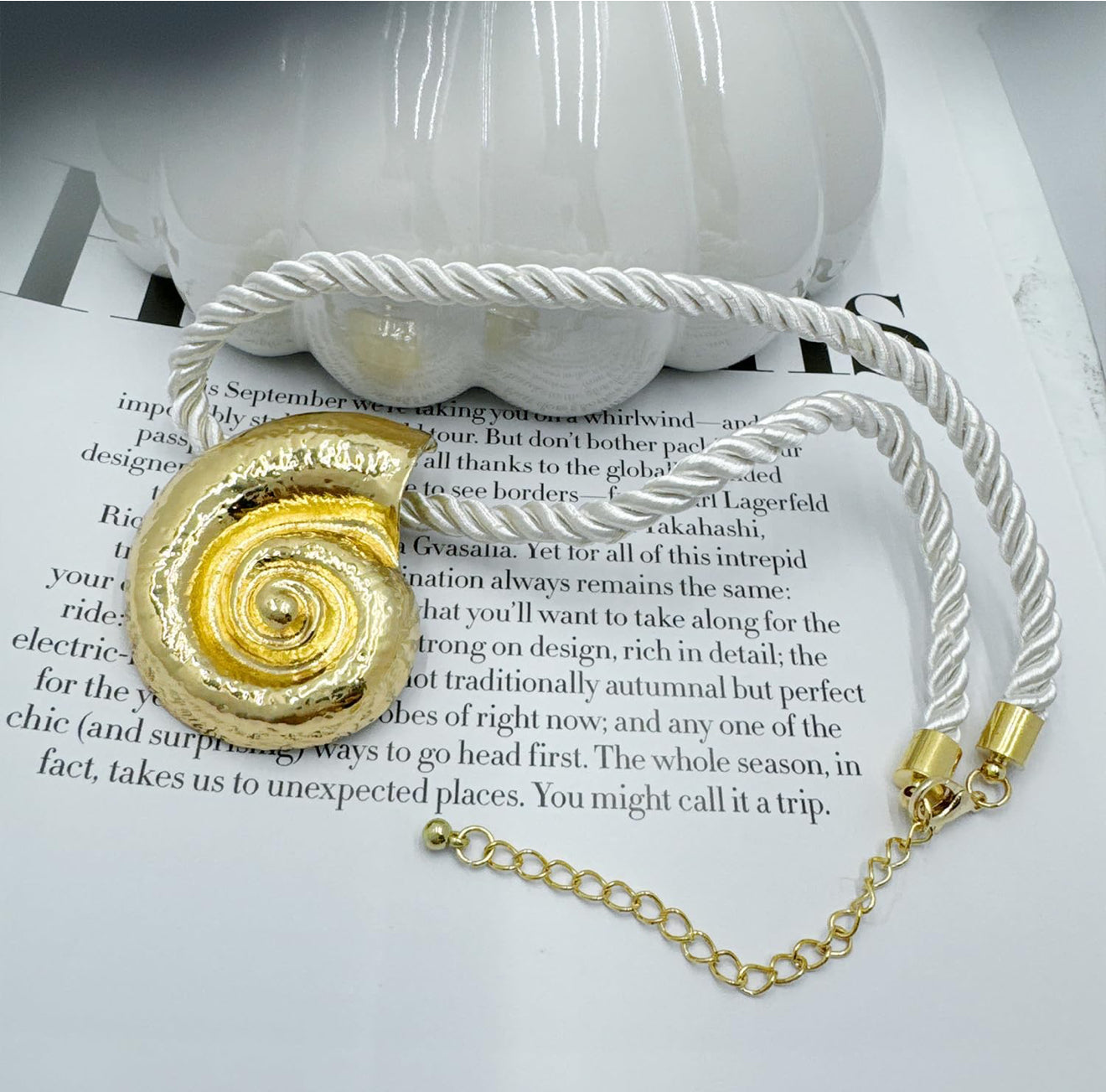 Large Conch Necklace