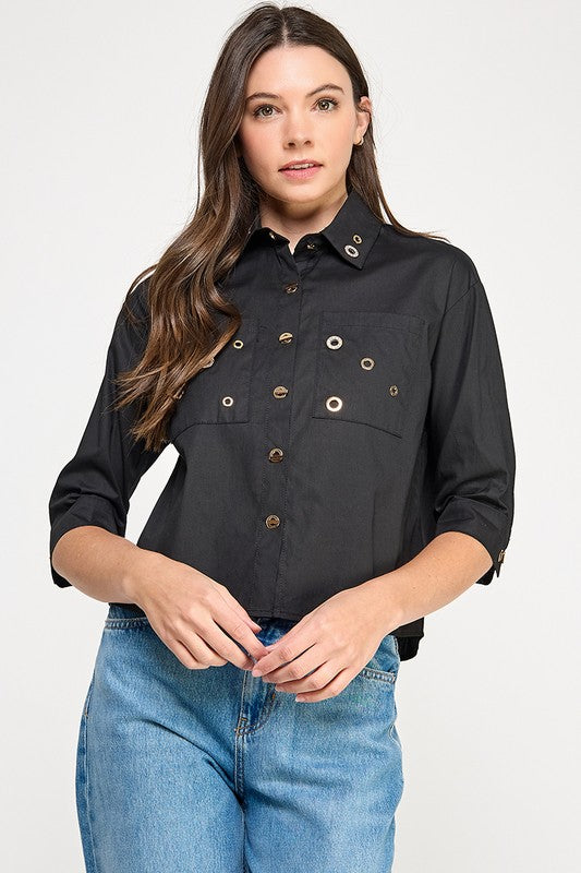 Ring Claps Button Shirt