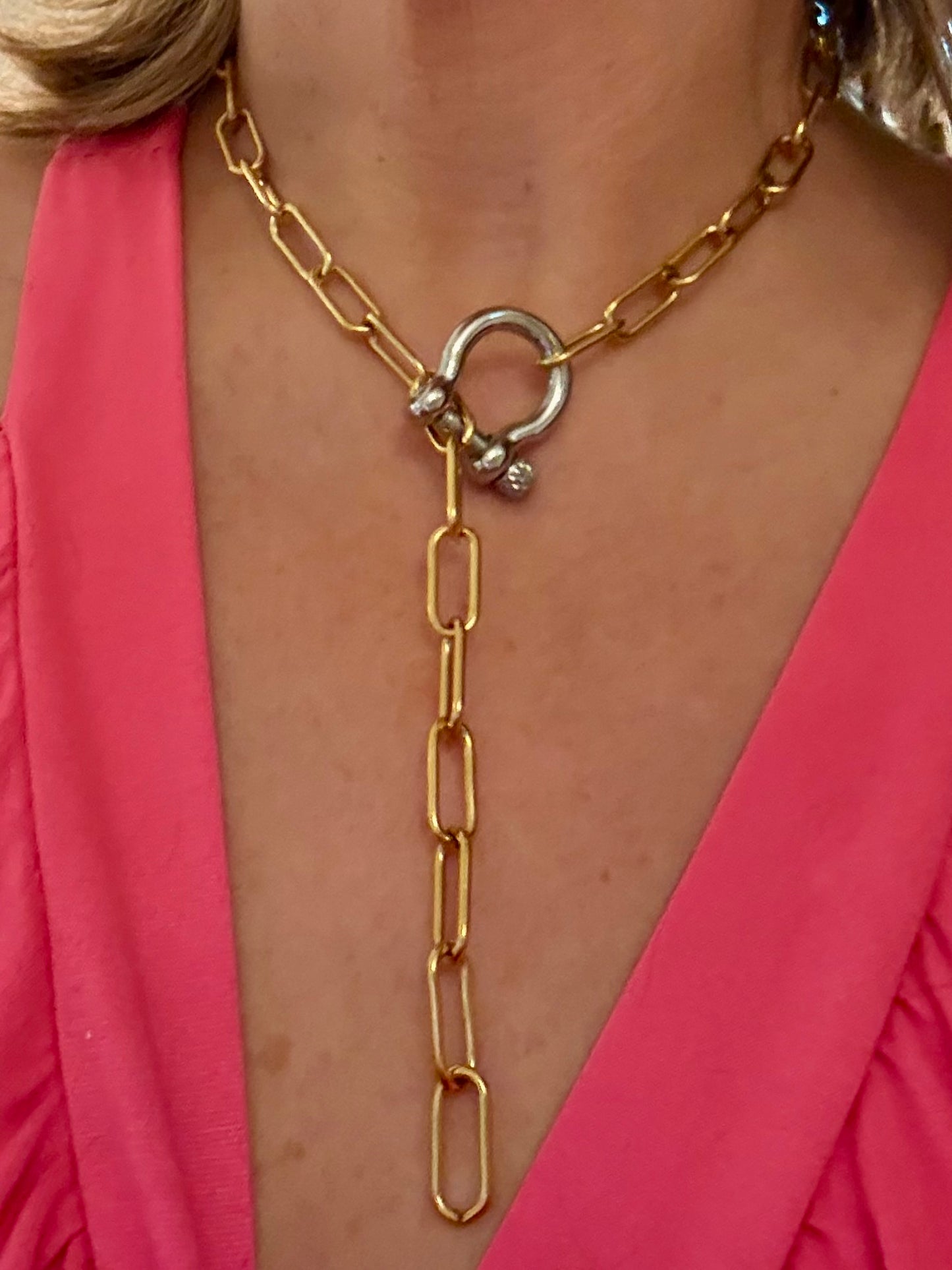 Horseshoe Statement Necklace