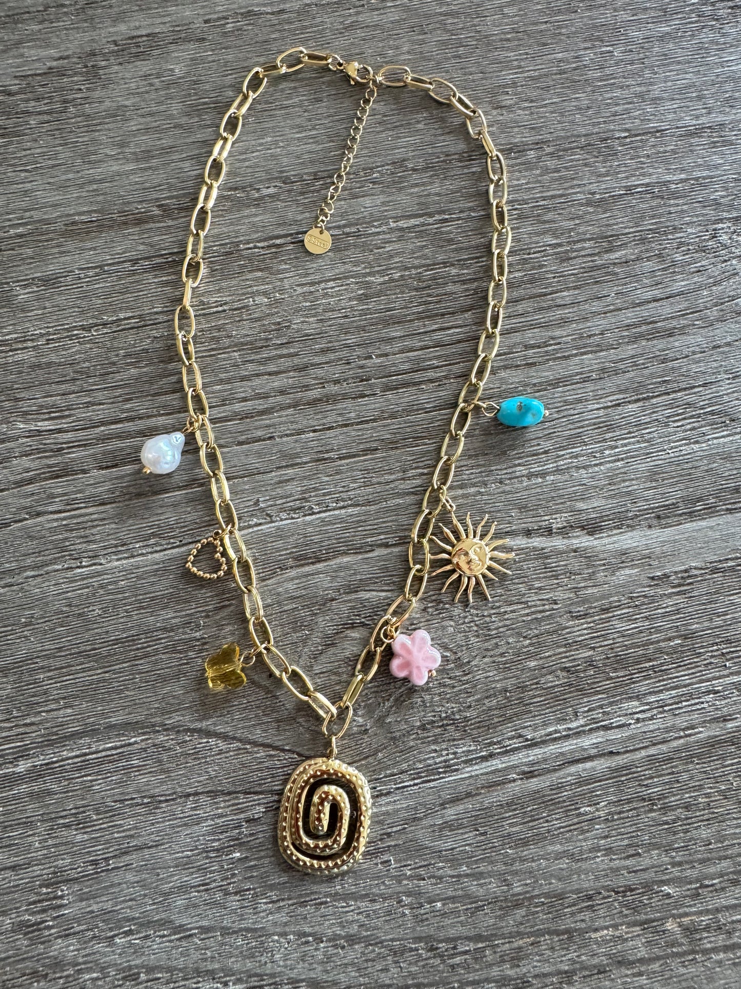 Multi Charms Necklace