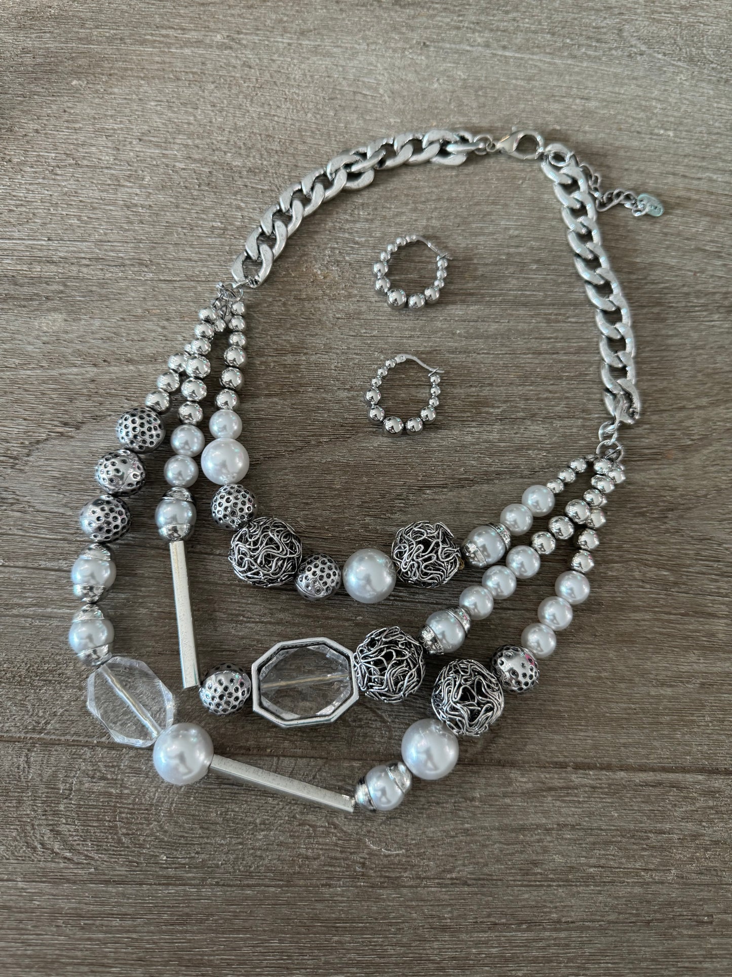 Three Layer Tube Turkish Necklace