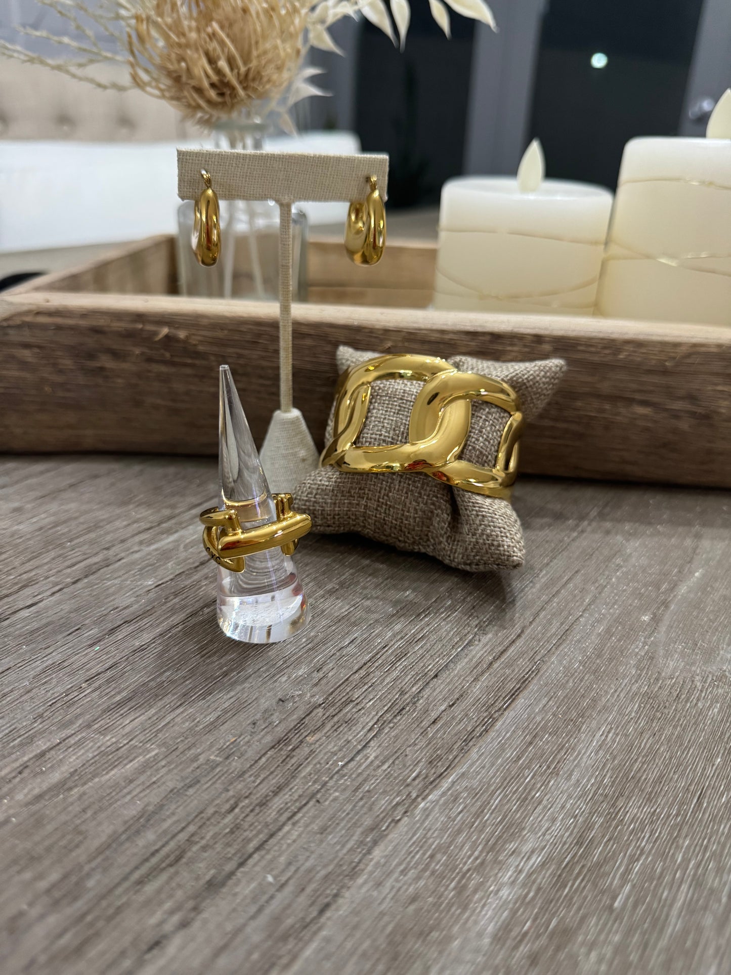 Designer Inspired SS Ring