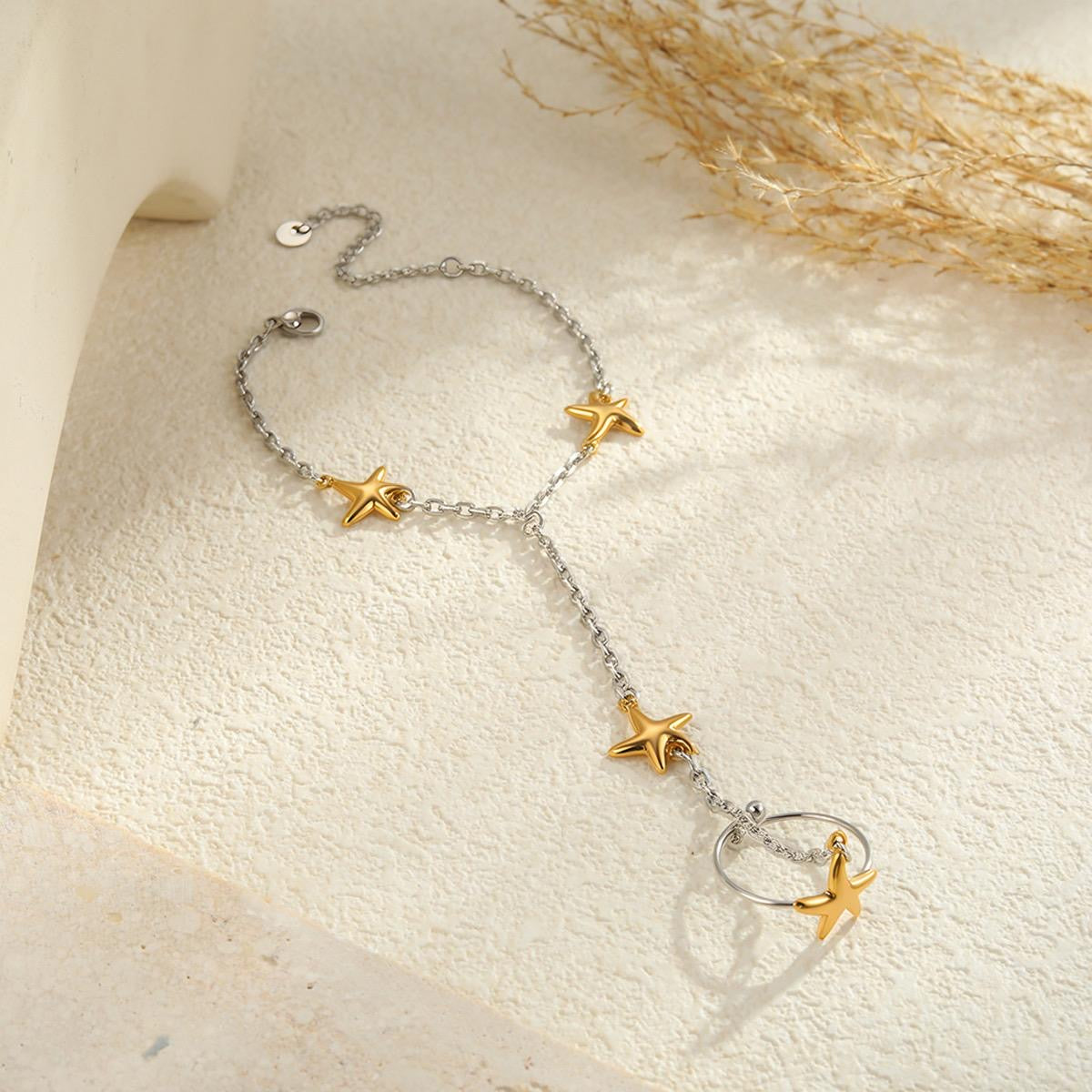 Two Tones Ring Bracelet