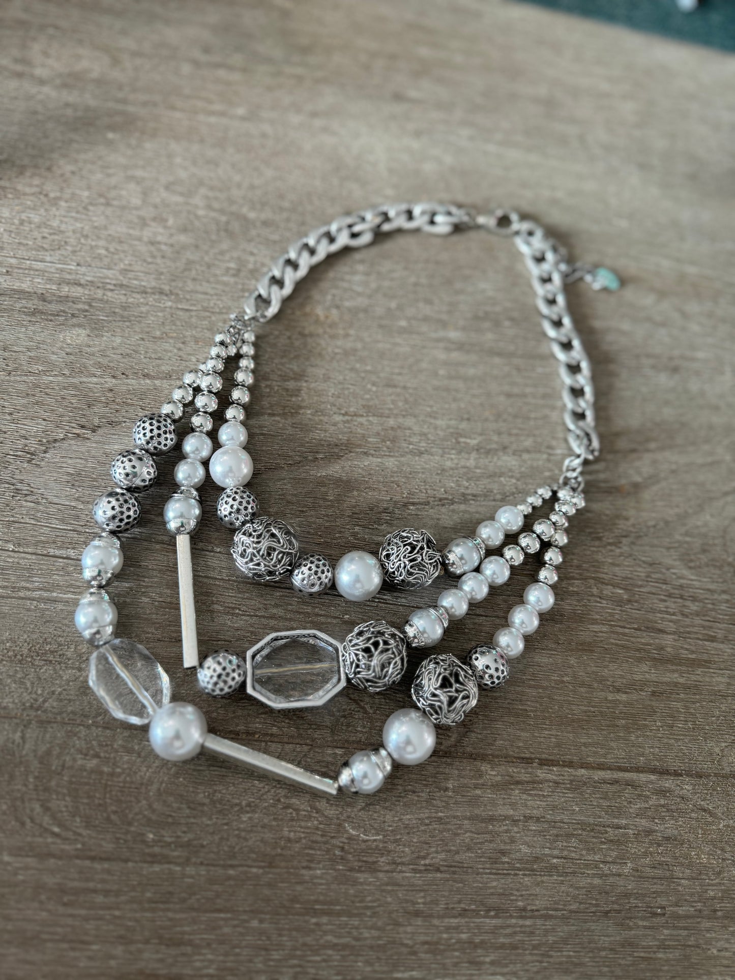 Three Layer Tube Turkish Necklace