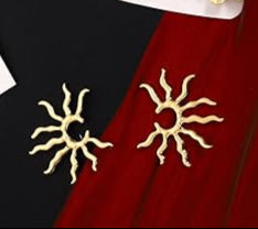 Gold Statement Earrings