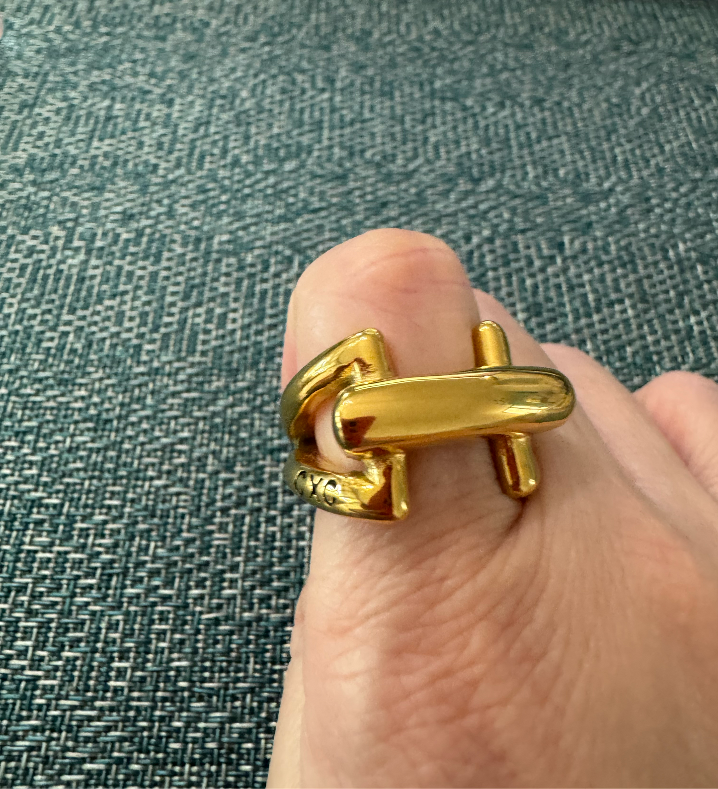 Designer Inspired SS Ring