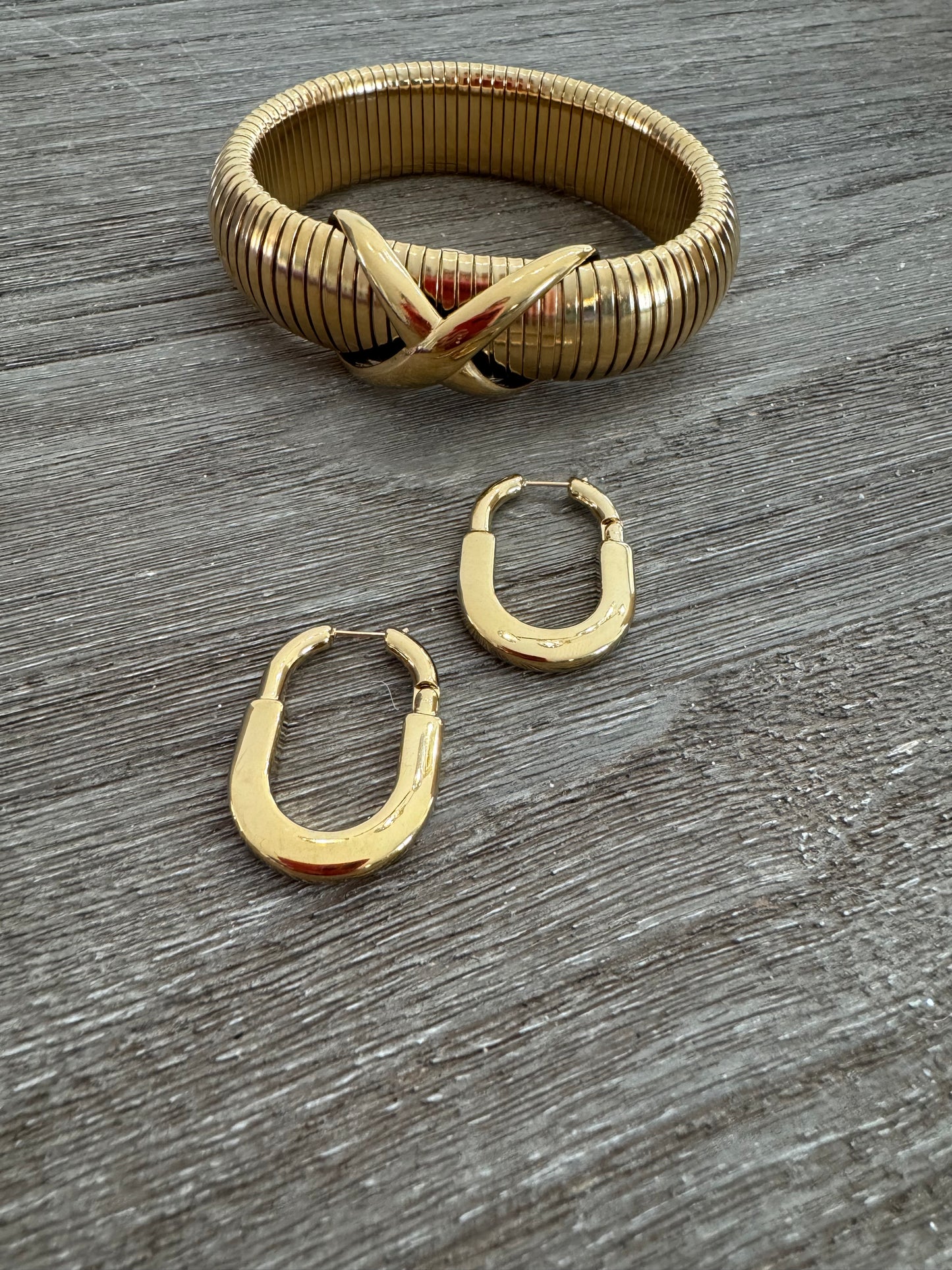 Lock Earrings