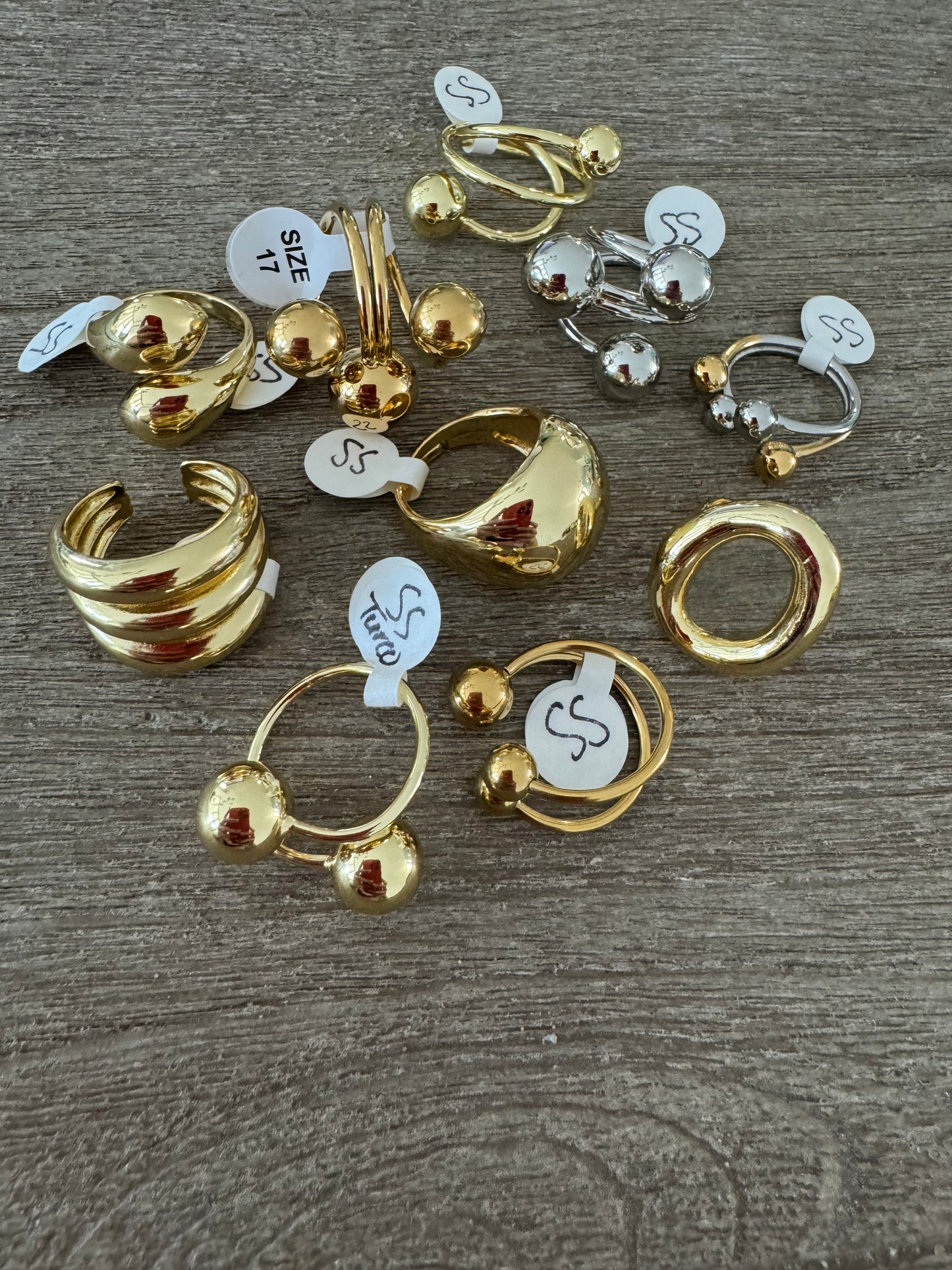 Bubble Gold Turkish Ring