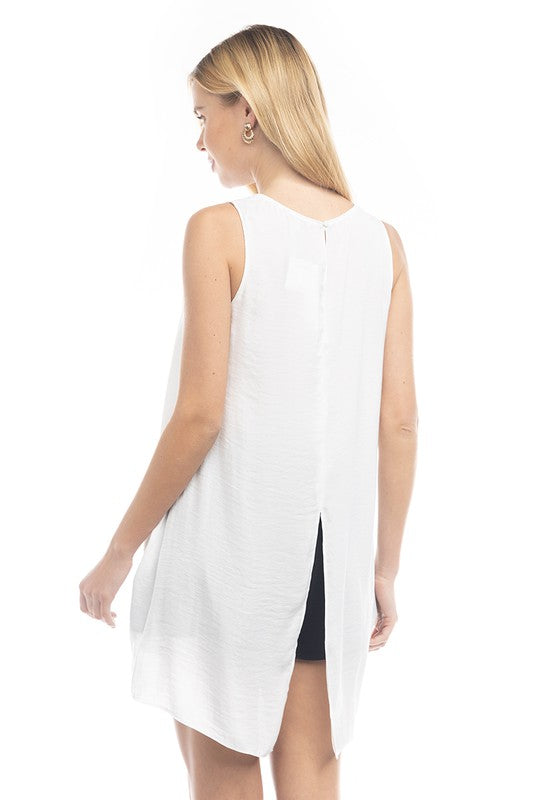 Hi Low Crew Top (Pick Color)