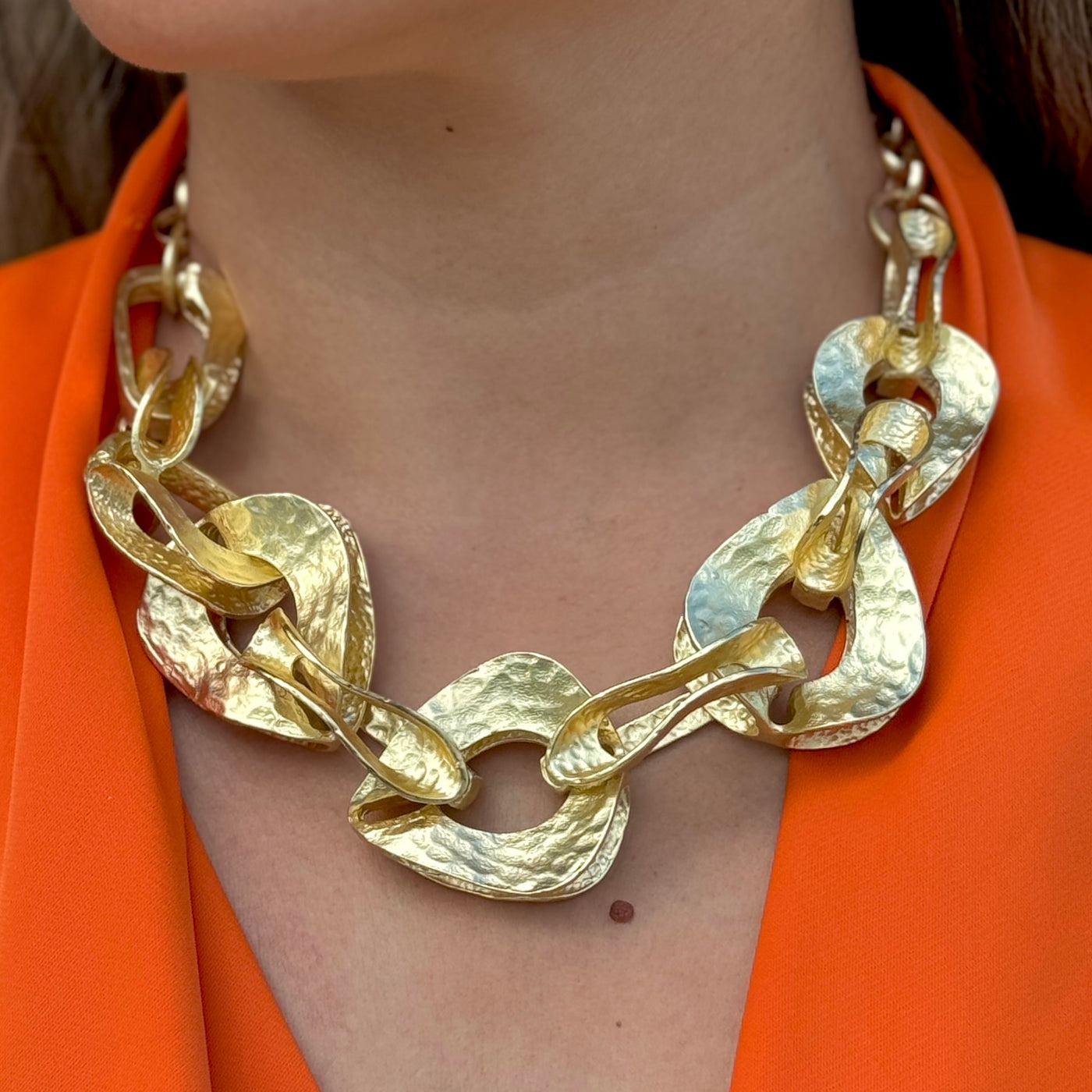 Thick Wave Turkish Necklace