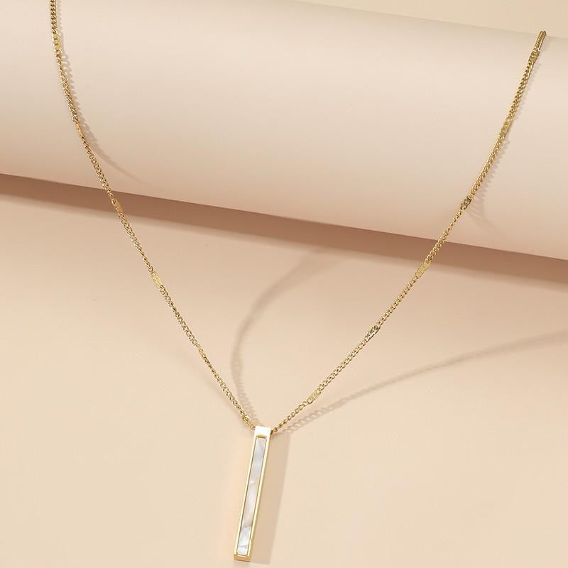 Nacar Bar Necklace