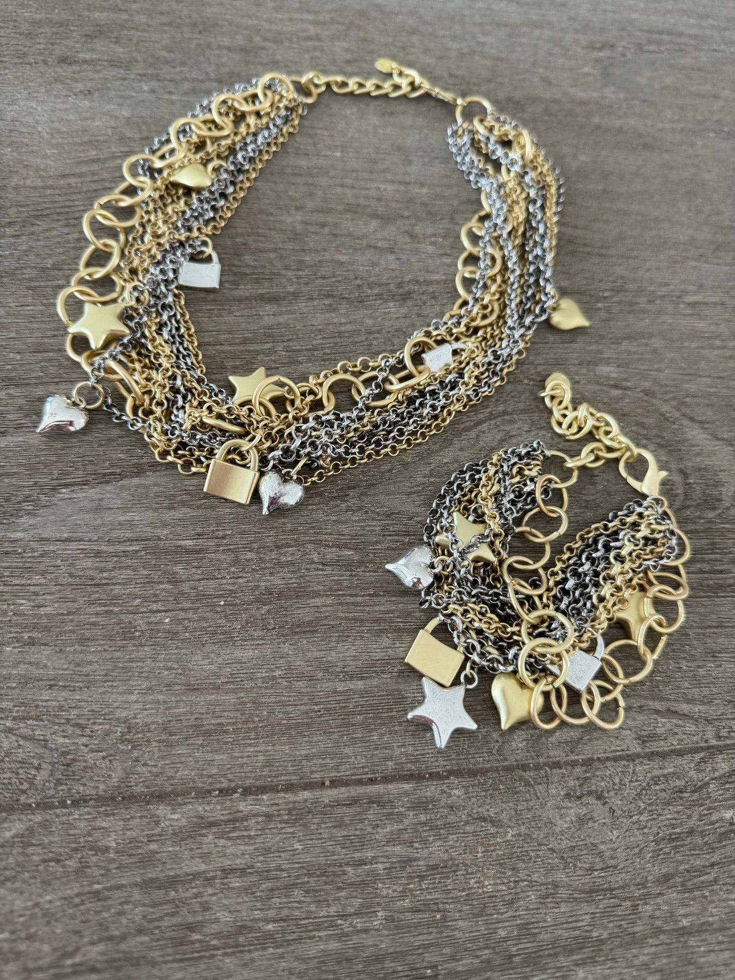Trendy Two Tone Turkish Bracelet