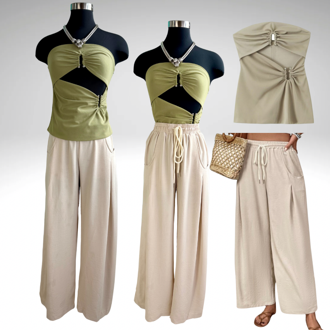 Ruched Strapless Tube Top