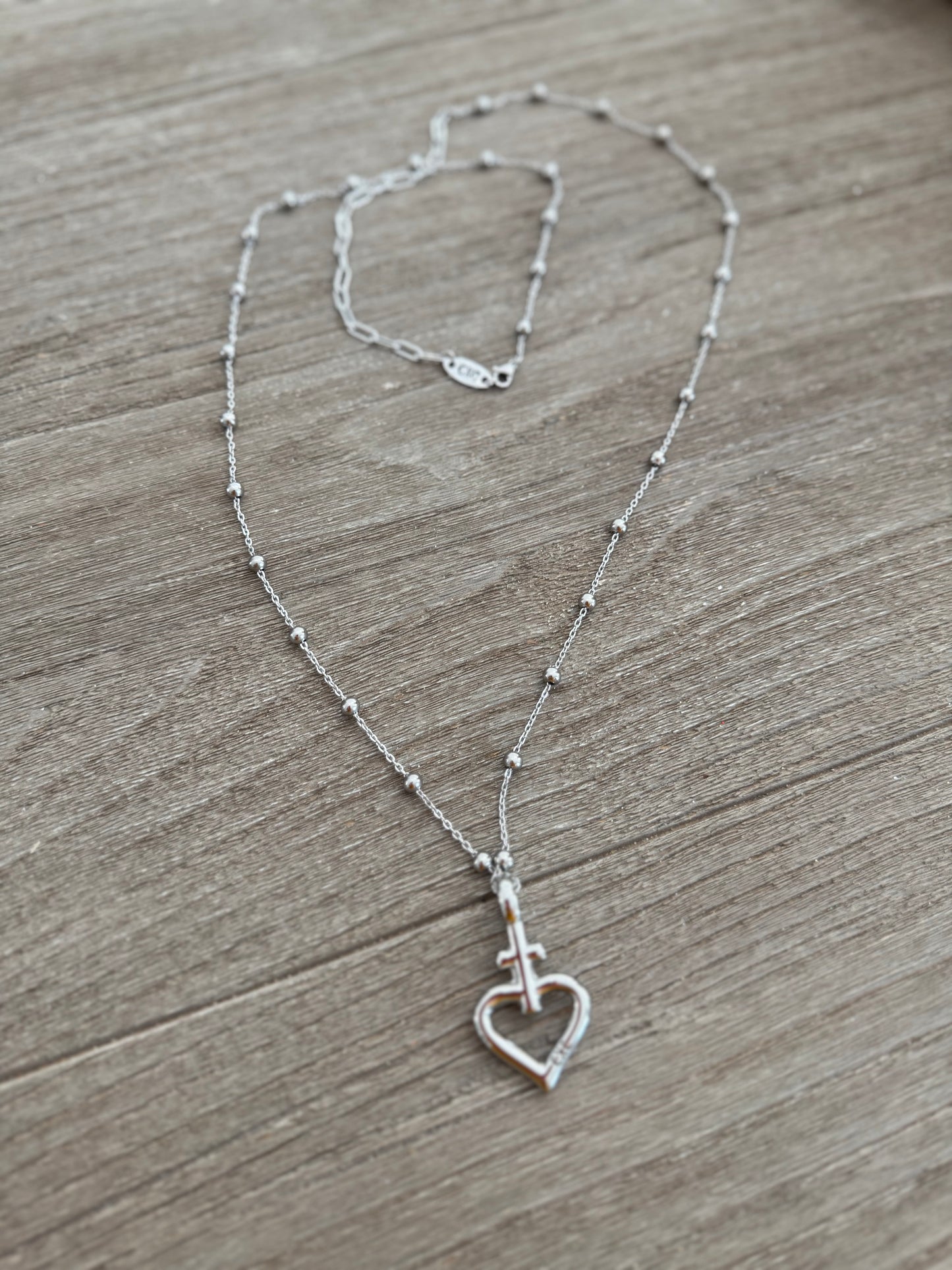 Designer Inspired Heart Necklace