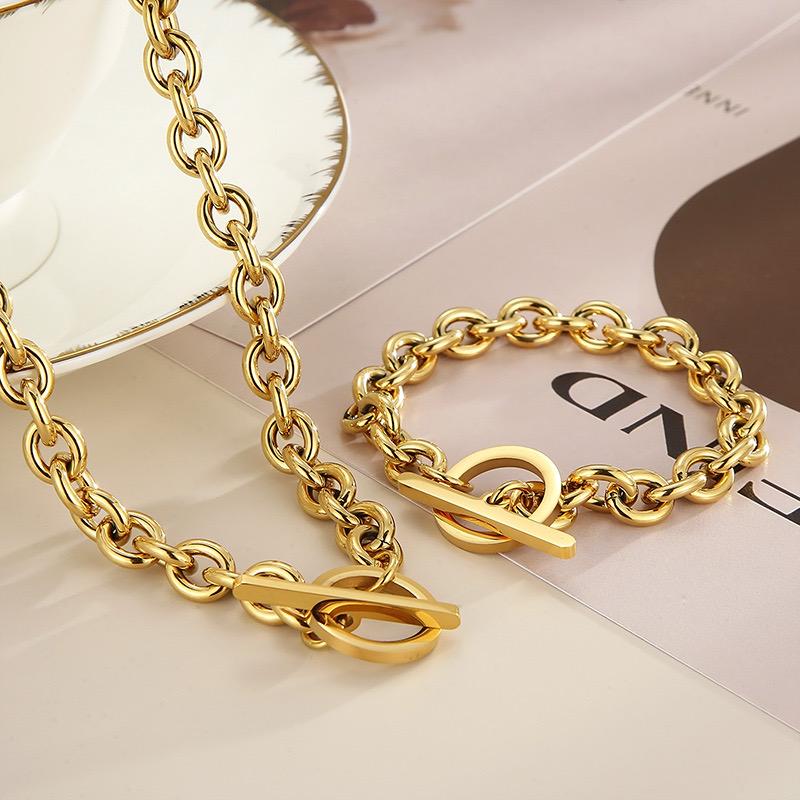 Chunky Necklace & Bracelet Set