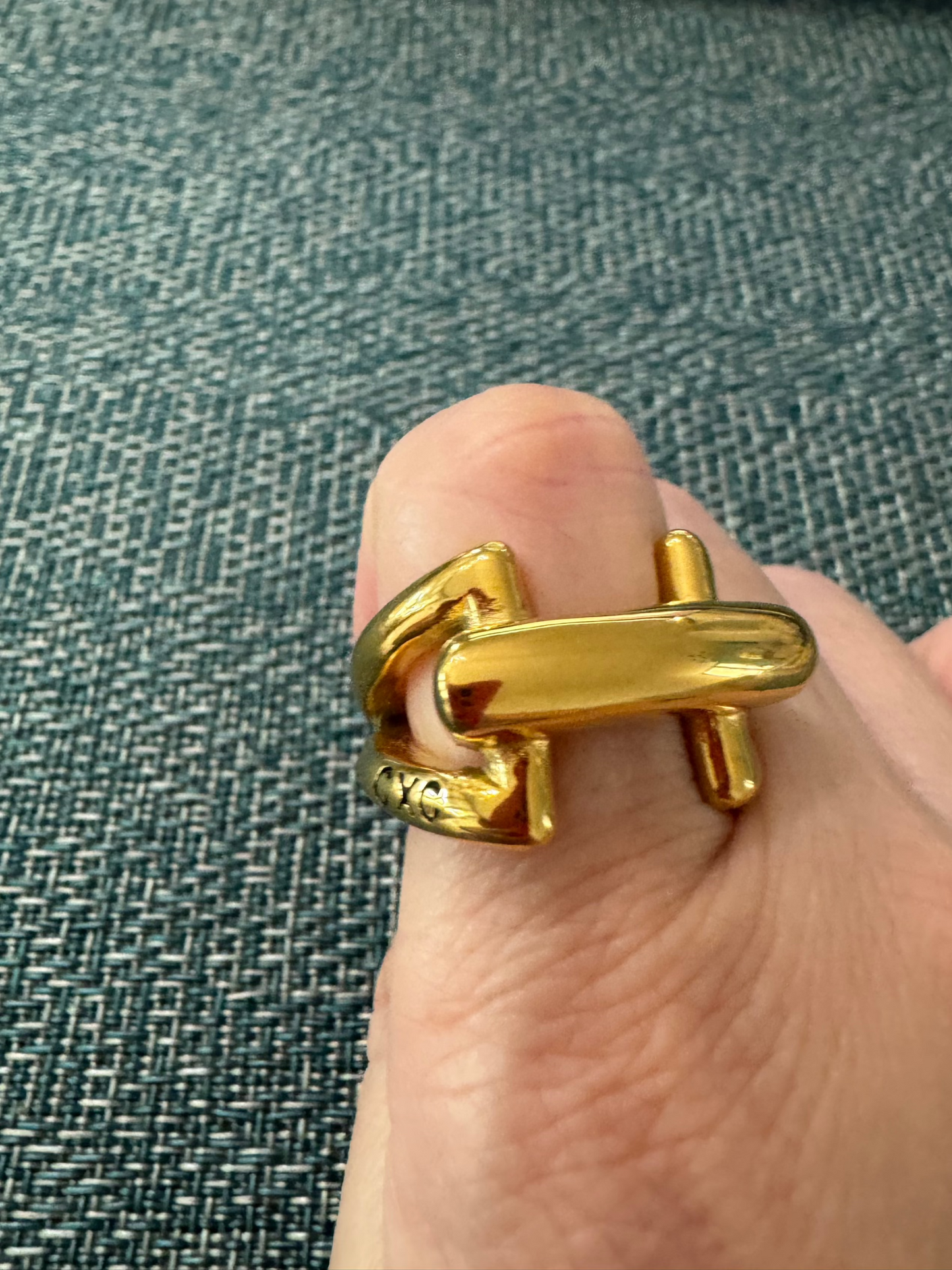 Designer Inspired SS Ring