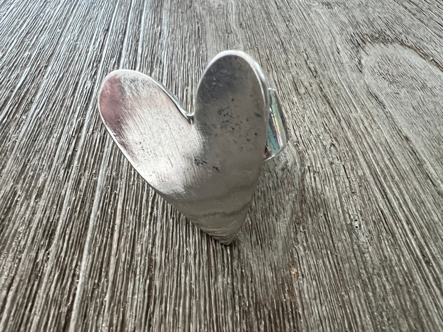 Heart Silver Turkish Ring