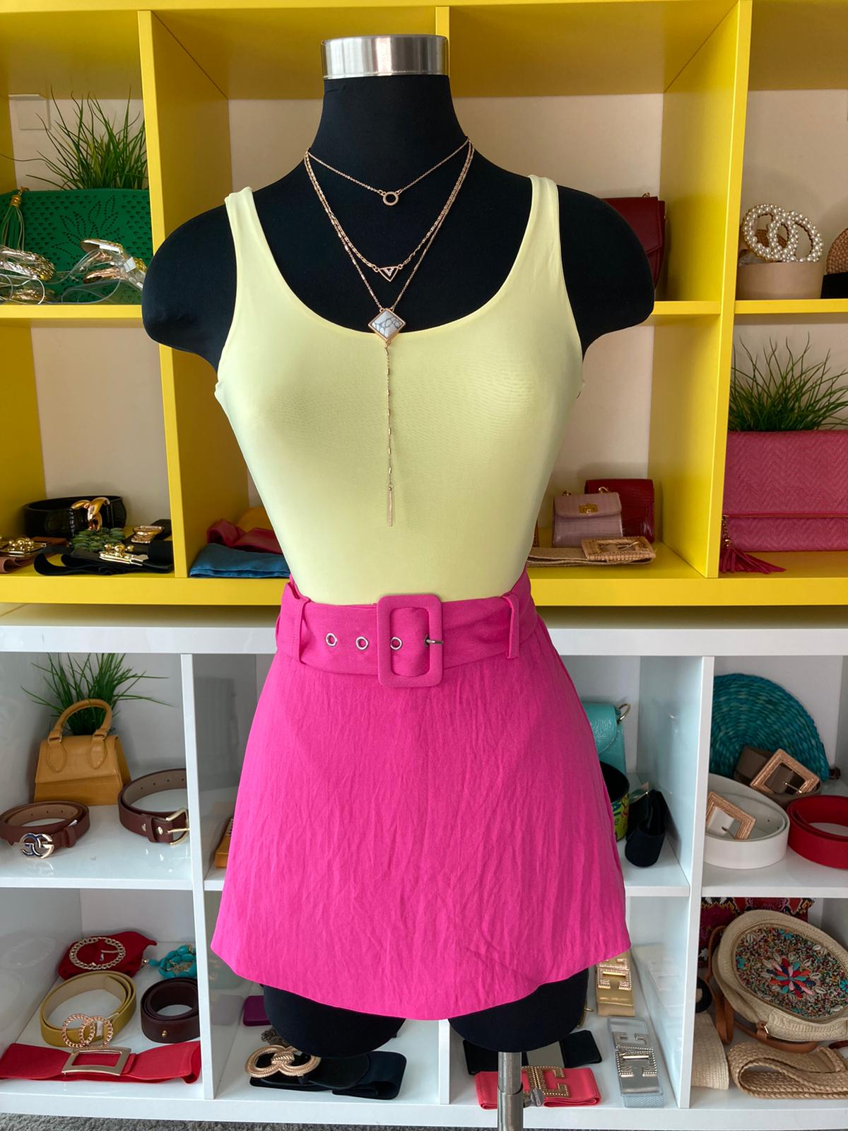 Belted Skirt