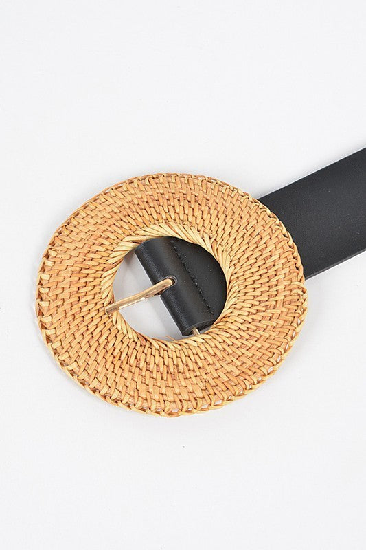 Swirl Round Detailed Belt