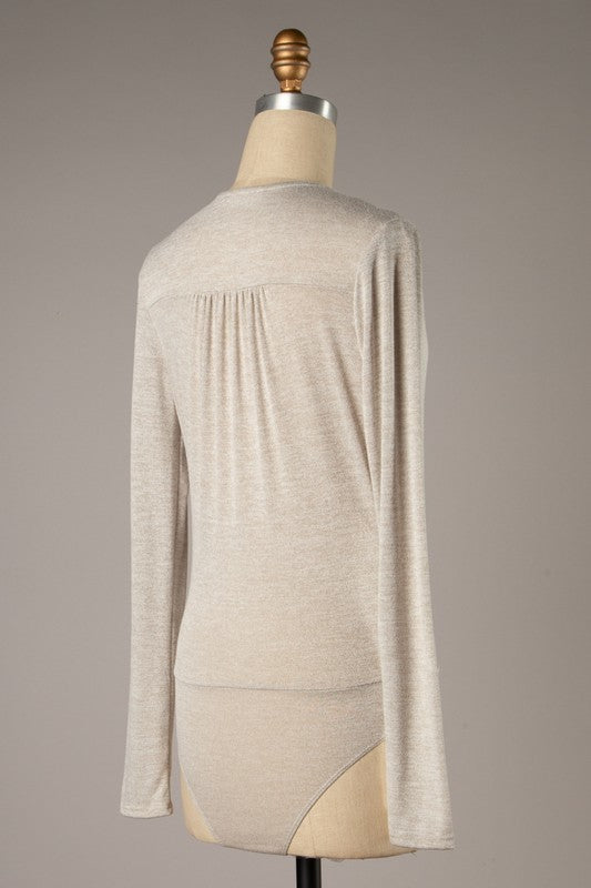 Long Sleeve Stone Bodysuit