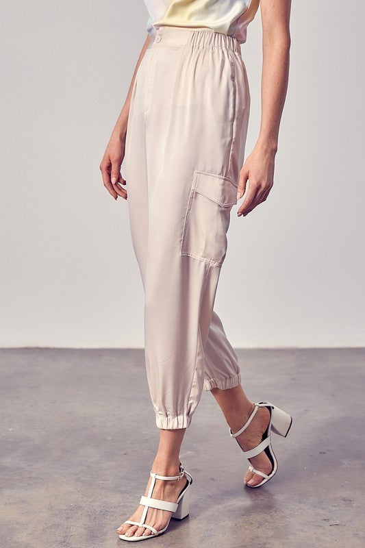 Champagne Pocket Pants