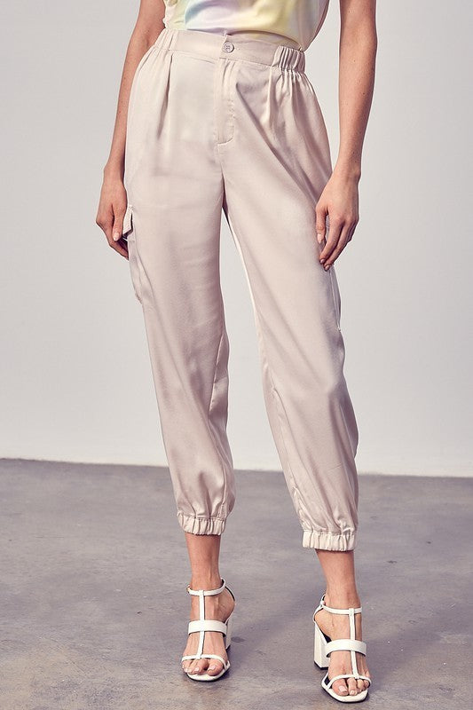 Champagne Pocket Pants