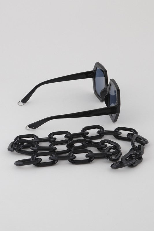Hexagonal sunglasses