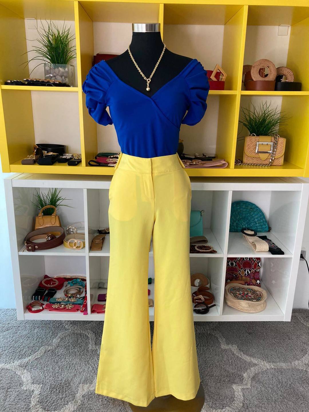 Shirring Detail Casual Top