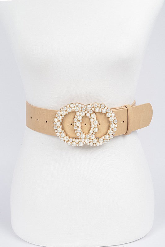 Pearl Double O Ring Belt (Pick Color)