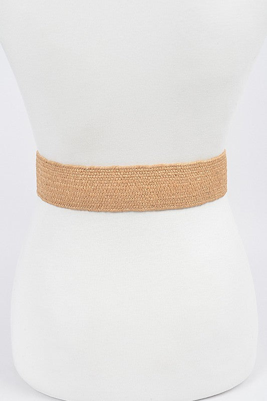 Elastic Twine Buckle Belt