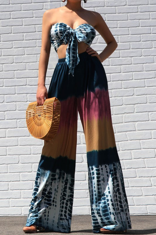 Tie Top and Pant Set