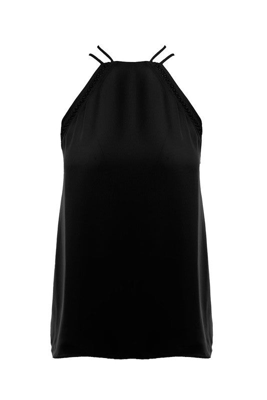 Double Strap Halter Neck top