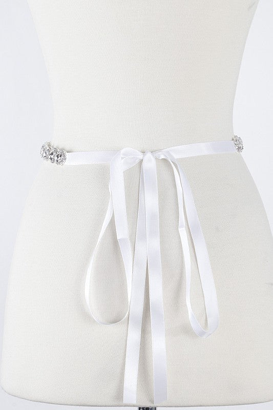 Sparkle Embroidered Belt
