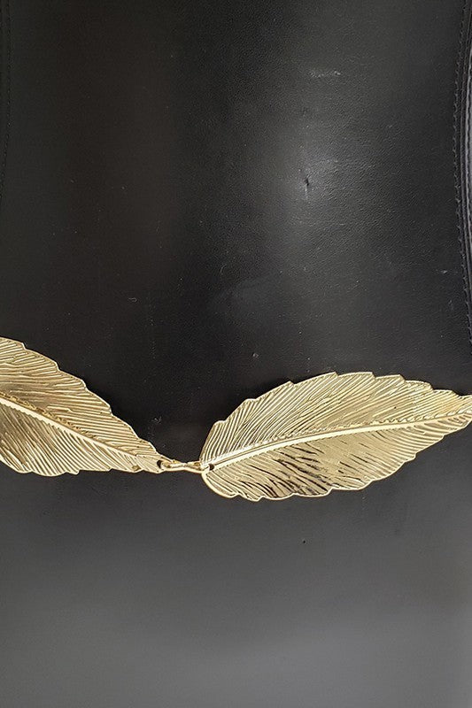 Leaf Buckle Chain BELT