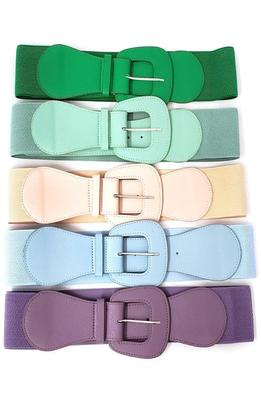 Simply Modern Style Elastic Belt (Pick Color)