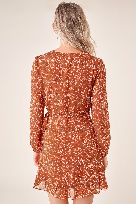 Tie Back Polka Dot Dress