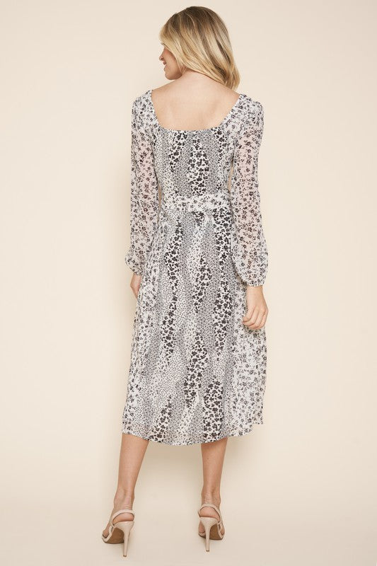 Bellini Floral Midi Dress