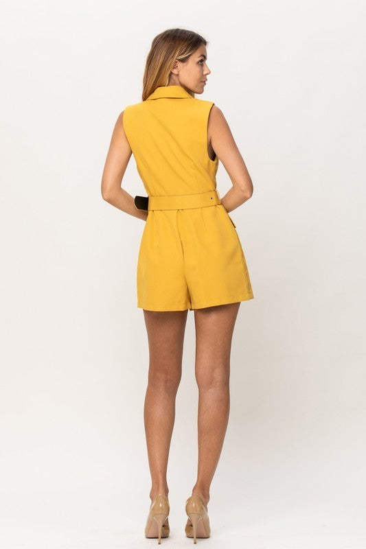 Blazer Style Romper