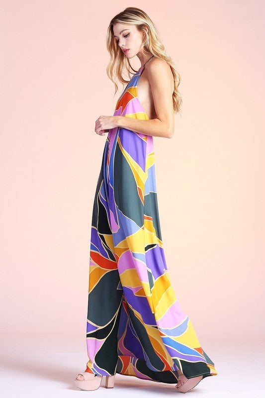 Metamorphosis Halter Maxi