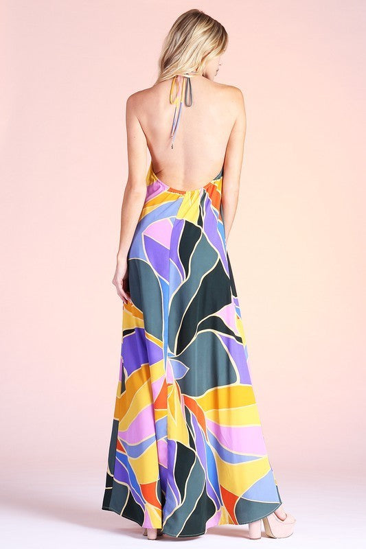 Metamorphosis Halter Maxi