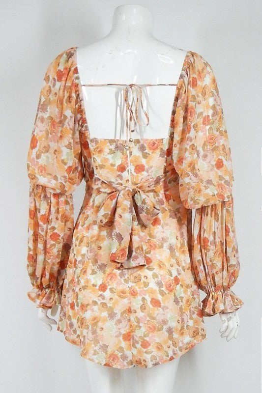 Floral Print Dress