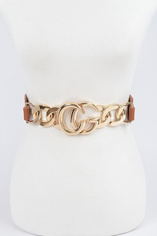 CG Buckle Stretch Belt (Pick Color)