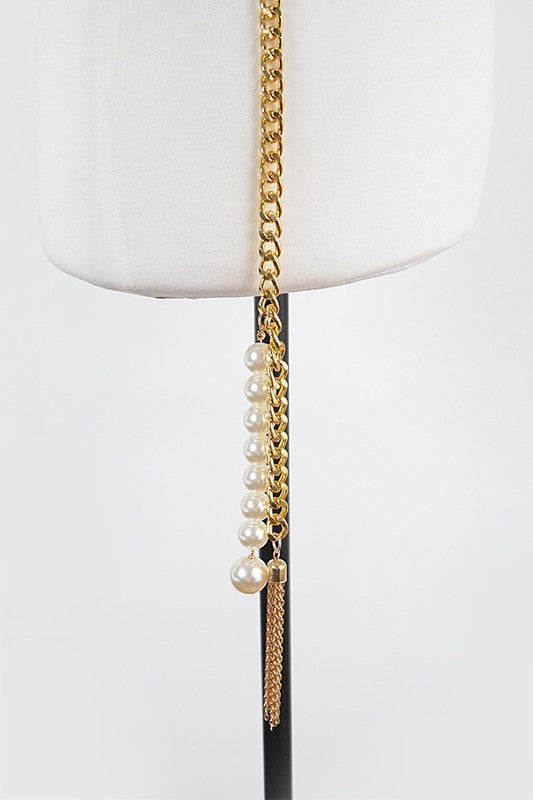 Oversized Layered Chain Belt