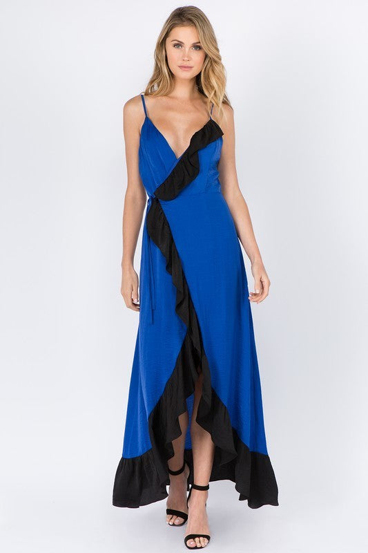 Wrap Maxi Dress