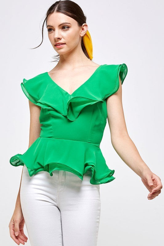 Ruffle Frills Top