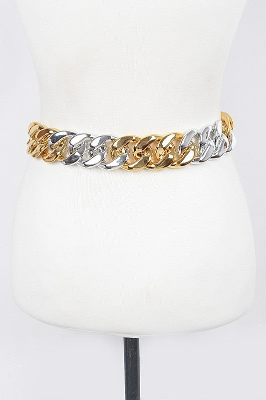 Oversized Chain Belt (Pick Color)