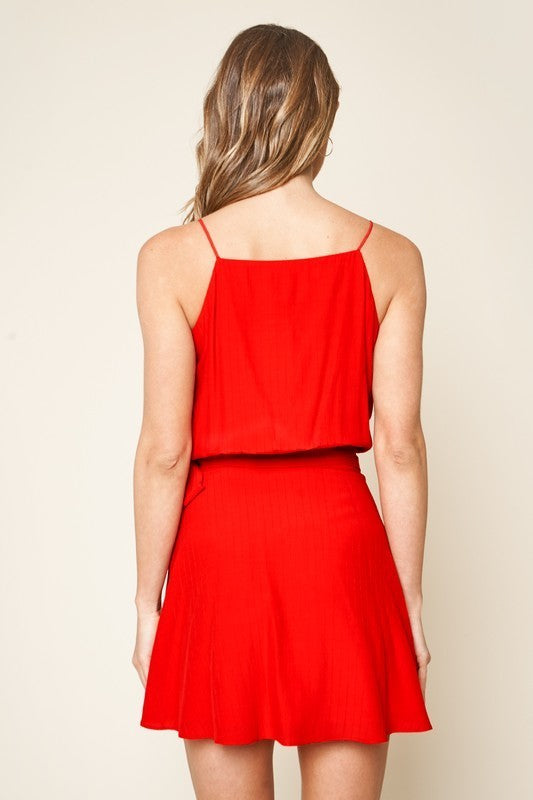 Mini Wrap Dress