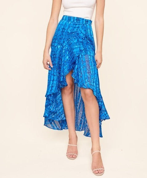 Blues Midi Skirt