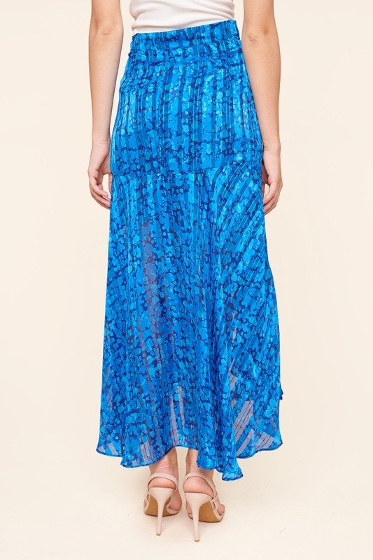 Blues Midi Skirt